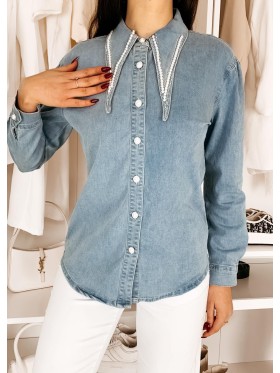Koszule jeansowe damskie , size XS-XL, paczka 10szt,