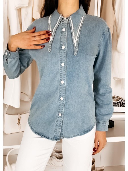 Koszule jeansowe damskie , size XS-XL, paczka 10szt,