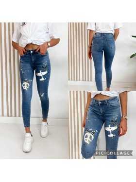 Jeansy damskie  , size xs-xl, paczka 12szt,
