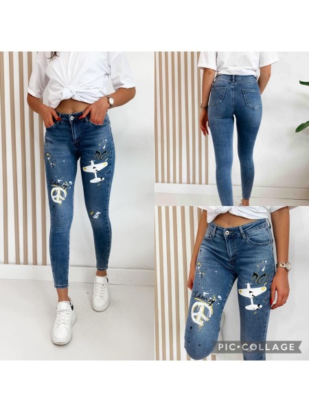 Jeansy damskie  , size xs-xl, paczka 12szt,