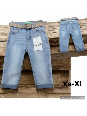 Spodenki jeansowe damskie M'sara, size XS-XL, paczka 10szt,