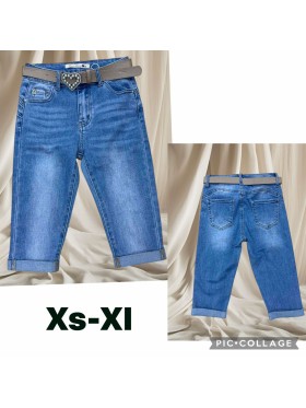 Spodenki jeansowe damskie M'sara, size XS-XL, paczka 10szt,