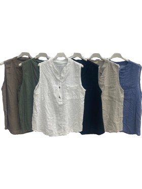 Bluzki damskie Włoskie , size uni, paczka 6szt,mix kolor