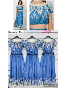Komplety damskie wloskie, size uni, paczka 6szt, mix kolor