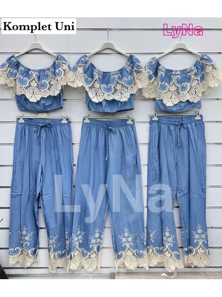 Komplety damskie wloskie, size uni, paczka 6szt, mix kolor