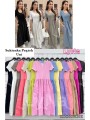 Sukienki damskie wloskie, size uni, paczka 6szt, mix kolor