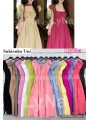 Sukienki damskie wloskie, size uni, paczka 6szt, mix kolor