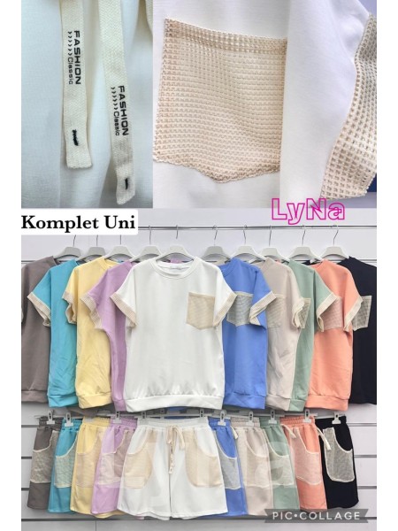 Komplety damskie wloskie, size uni, paczka 6szt, mix kolor