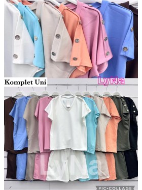 Komplety damskie wloskie, size uni, paczka 6szt, mix kolor