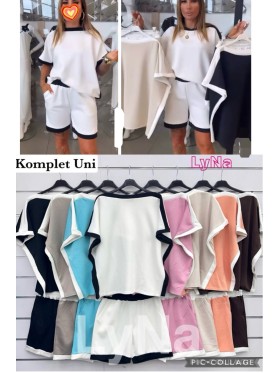 Komplety damskie wloskie, size uni, paczka 6szt, mix kolor