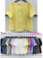 Bluzki damskie wloskie, size uni, paczka 6szt, mix kolor