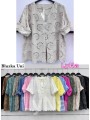 Bluzki damskie wloskie, size uni, paczka 6szt, mix kolor