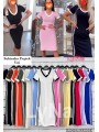 Sukienki damskie wloskie, size uni, paczka 6szt, mix kolor