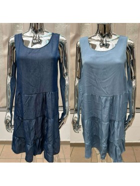 Sukienki damskie wloskie, size uni, paczka 6szt, mix kolor