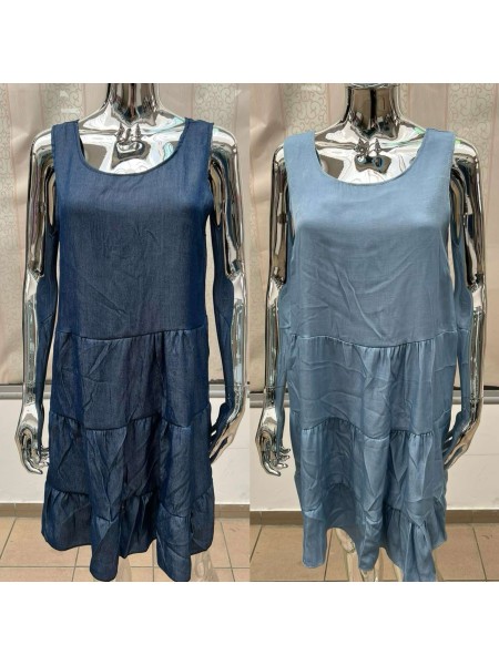 Sukienki damskie wloskie, size uni, paczka 6szt, mix kolor
