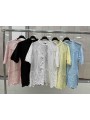 Bluzki damskie wloskie, size uni, paczka 6szt, mix kolor