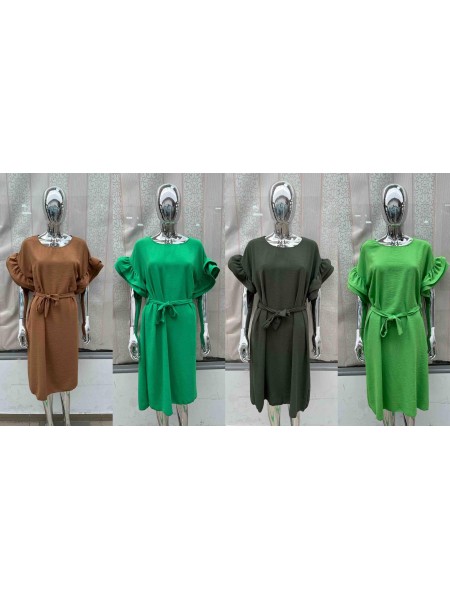 Sukienki damskie wloskie, size uni, paczka 6szt, mix kolor