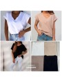 Bluzki damskie polskie , size uni, paczka 4szt, mix kolor