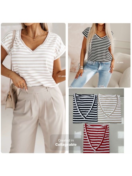 Bluzki damskie polskie , size uni, paczka 4szt, mix kolor