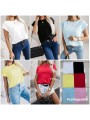 Bluzki damskie polskie , size uni, paczka 4szt, mix kolor