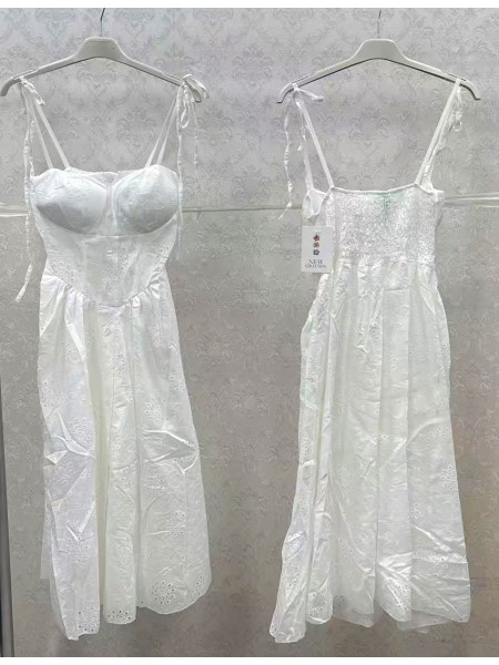 Sukienki  damskie wloskie, size uni, paczka 6szt, 1kolor