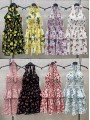 Sukienki  damskie wloskie, size uni, paczka 6szt, mix kolor