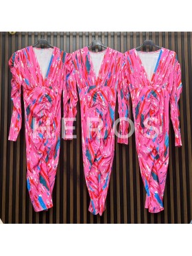 Sukienki damskie wloskie, size uni, paczka 6szt, mix kolor