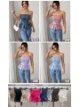 Bluzki  damskie wloskie, size uni, paczka 6szt, mix kolor