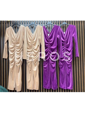 Sukienki damskie wloskie, size uni, paczka 6szt, mix kolor