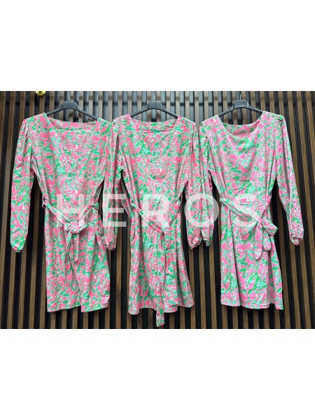 Sukienki damskie wloskie, size uni, paczka 6szt, mix kolor