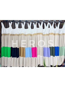 Sukienki damskie wloskie, size uni, paczka 6szt, mix kolor
