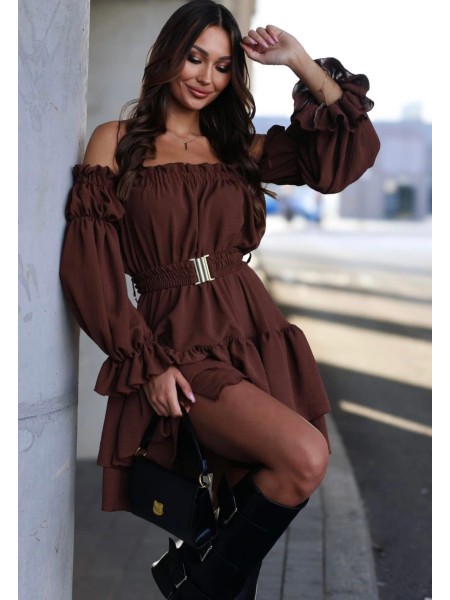 Sukienki damskie wloskie, size uni, paczka 6szt, mix kolor