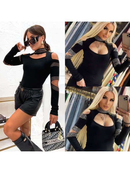 Bluzki  damskie tureckie, size uni, paczka 6szt, 1kolor