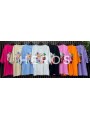 Bluzki damskie wloskie, size uni, paczka 6szt, mix kolor