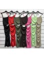 Sukienki damskie wloskie, size uni, paczka 6szt, mix kolor