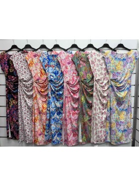 Sukienki damskie wloskie, size uni, paczka 6szt, mix kolor