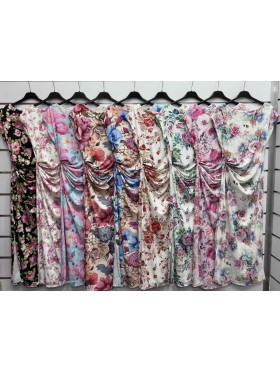 Sukienki damskie wloskie, size uni, paczka 6szt, mix kolor