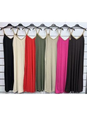 Sukienki damskie wloskie, size uni, paczka 6szt, mix kolor