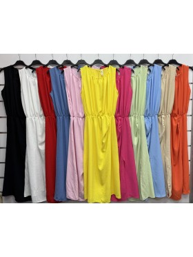 Sukienki damskie wloskie, size uni, paczka 6szt, mix kolor
