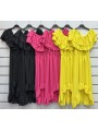 Sukienki damskie wloskie, size uni, paczka 6szt, mix kolor