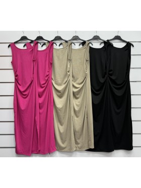 Sukienki damskie wloskie, size uni, paczka 6szt, mix kolor