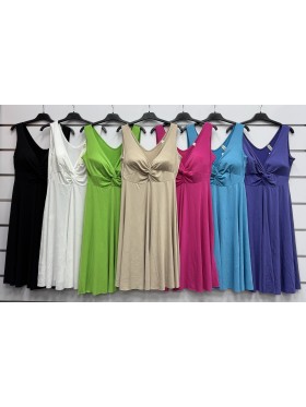 Sukienki damskie wloskie, size uni, paczka 6szt, mix kolor