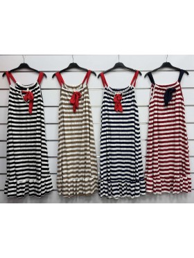 Sukienki damskie wloskie, size uni, paczka 6szt, mix kolor