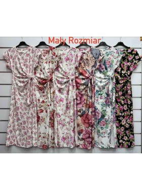 Sukienki damskie wloskie, size uni, paczka 6szt, mix kolor