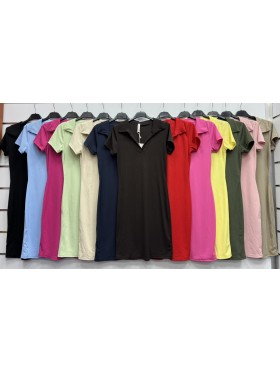 Sukienki damskie wloskie, size uni, paczka 6szt, mix kolor