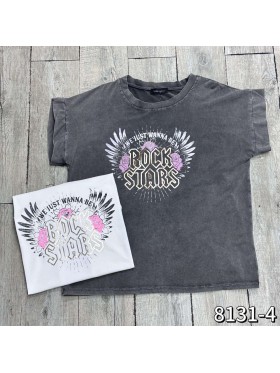 Bluzki damskie wloskie, size uni, paczka 6szt, mix kolor