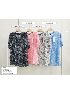 Bluzki damskie Polskie , size L-3XL, paczka 10szt, mix kolor