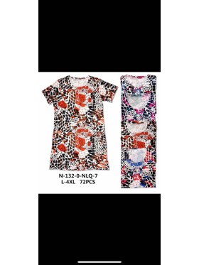 Bluzki damskie Polskie , size L-4XL, paczka 12szt, mix kolor