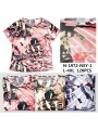 Bluzki damskie Polskie , size L-4XL, paczka 12szt, mix kolor