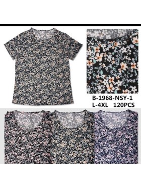Bluzki damskie Polskie , size L-4XL, paczka 12szt, mix kolor